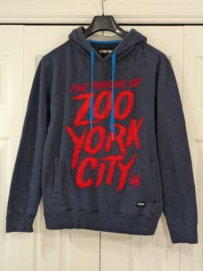 Zoo York Blue Hoodie - The Plague of Zoo York City